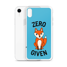 Load image into Gallery viewer, Zero Fox iPhone Case (iPhone 7/7 Plus/8/8 Plus/X/XS/XS Max/XR/11/11 Pro/11 Pro Max/SE/12 mini/12/12 Pro/12 Pro Max/13 mini/13) - Rhonda World