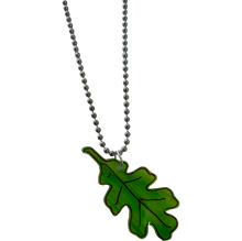 Load image into Gallery viewer, Fall Leaf Shrink Plastic Necklace - Rhonda World