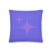 Load image into Gallery viewer, Reversible Purple Sparkle Pillow - Rhonda World