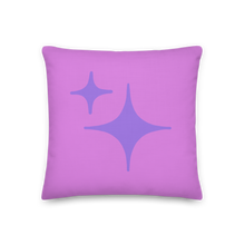 Load image into Gallery viewer, Reversible Purple Sparkle Pillow - Rhonda World
