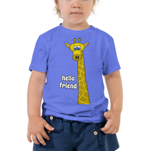 Load image into Gallery viewer, Friendly Giraffe Unisex Toddler's Tee - Rhonda World