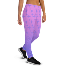 Load image into Gallery viewer, Purple Ghost Sparkle Women&#39;s Joggers - Rhonda World