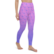 Load image into Gallery viewer, Purple Ghost Sparkle Women&#39;s Leggings - Rhonda World