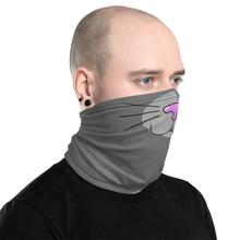 Load image into Gallery viewer, Grey Kitty Face Cover - Rhonda World
