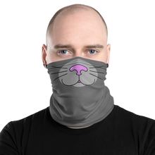 Load image into Gallery viewer, Grey Kitty Face Cover - Rhonda World