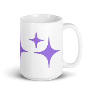 Purple Sparkle Mug - Rhonda World