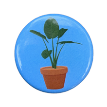 Load image into Gallery viewer, House Plant Pinback Button