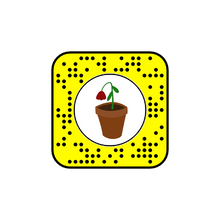 Load image into Gallery viewer, Snapchat snapcode for the augmented reality lens that was the inspiration for the Not Before Coffee mug