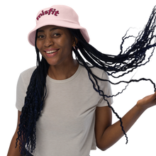 Load image into Gallery viewer, Misfit Embroidered Terrycloth Bucket Hat (Adult)