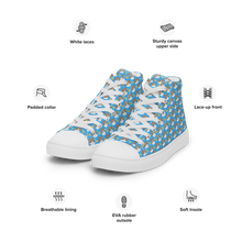 Load image into Gallery viewer, Mr. Peaches the Cat High Top Canvas Shoes (Women's)