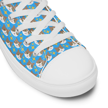 Load image into Gallery viewer, Mr. Peaches the Cat High Top Canvas Shoes (Women's)