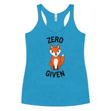 Load image into Gallery viewer, Zero Fox Racerback Tank (Adult XS-XL)