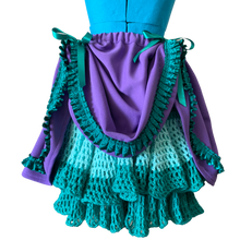 Load image into Gallery viewer, Turquoise Crocheted Petticoat (Adult M/34&quot;)
