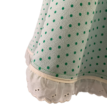 Load image into Gallery viewer, Green Polka Dot Skirt (Adult M)