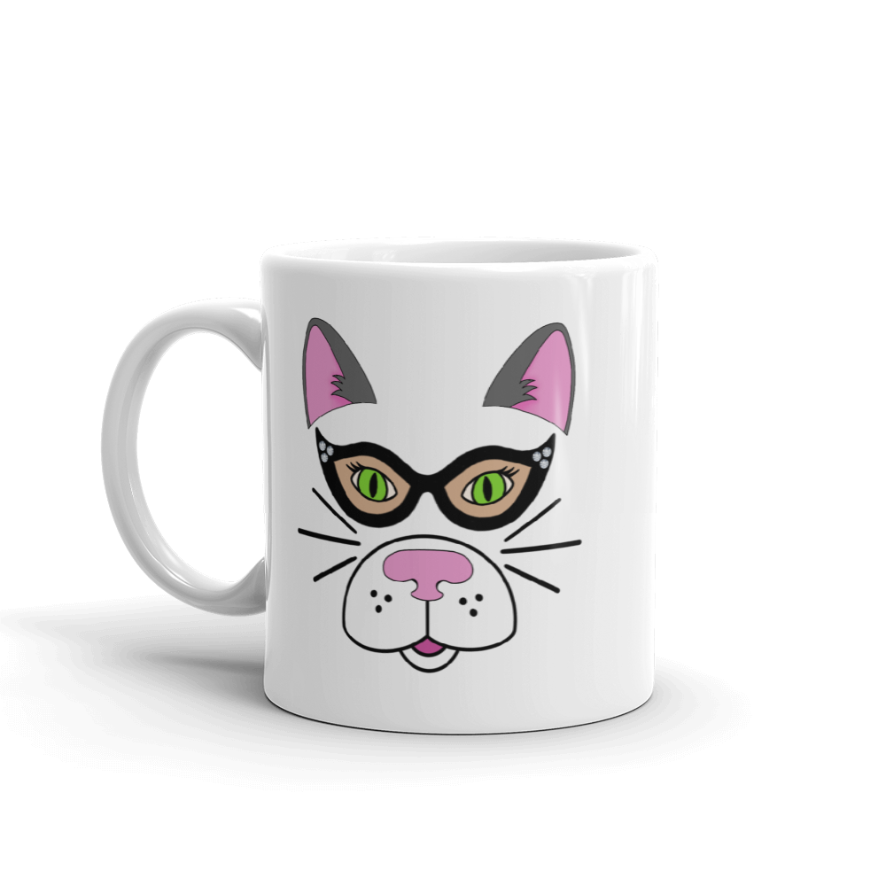 Pretty Kitty Mug - Rhonda World