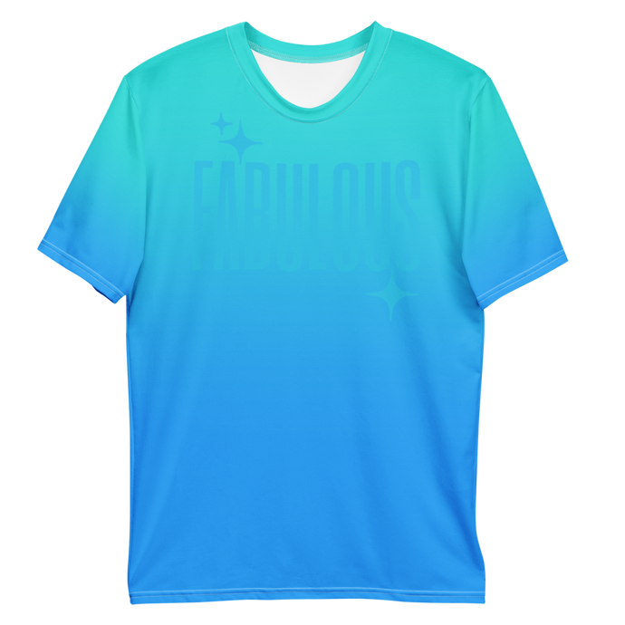 Fabulous Ghost Text Men's Tee - Rhonda World