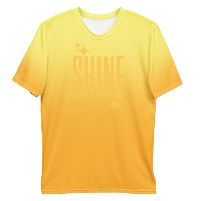 Shine Ghost Text Men's Tee - Rhonda World