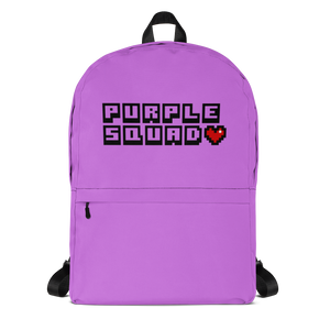 Purple Squad Backpack - Rhonda World