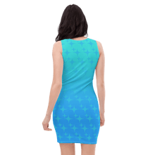 Load image into Gallery viewer, Blue Ghost Sparkle Bodycon Tank Dress (Adult XS-XL)
