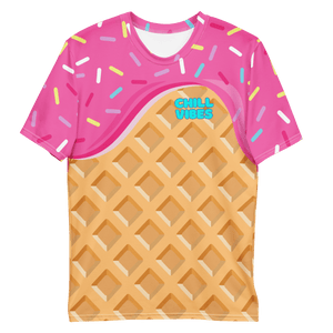 "Chill Vibes" Waffle Cone Tee (Adult XS-2XL)