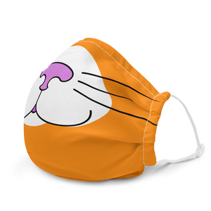 Orange Kitty Face Mask - Rhonda World