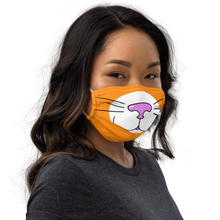 Load image into Gallery viewer, Orange Kitty Face Mask - Rhonda World