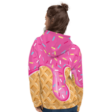 Load image into Gallery viewer, &quot;Chill Vibes&quot; Waffle Cone Hoodie (Adult XS-3XL)