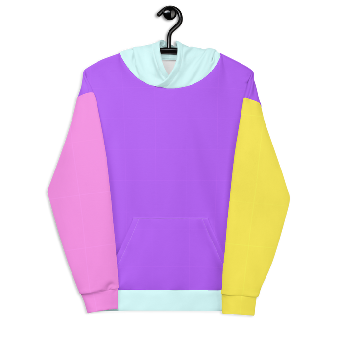 Color Block Unisex Adult Hoodie - Rhonda World