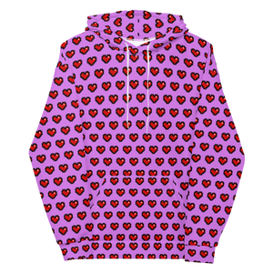 Pixel Hearts Hoodie (Adult XS-3XL)