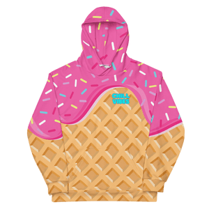 "Chill Vibes" Waffle Cone Hoodie (Adult XS-3XL)