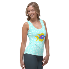 Load image into Gallery viewer, Tropical Fish Women&#39;s Tank Top - Rhonda World
