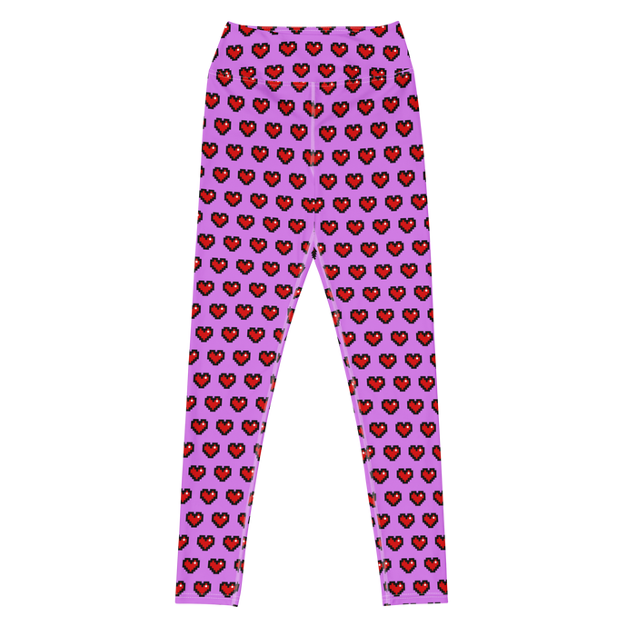 Pixel Hearts Leggings (Women's XS-XL)