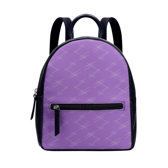 White Scratches Vegan Leather Backpack (FREE SHIPPING) - Rhonda World