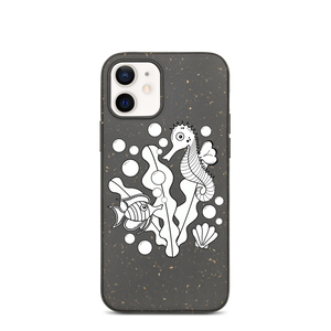 Underwater Pals Biodegradable Phone Case (iPhone 7/7 Plus/8/8 Plus/X/XS/XS Max/XR/11/11 Pro/11 Pro Max/SE/12/12 Mini/12 Pro/12 Pro Max) - Rhonda World