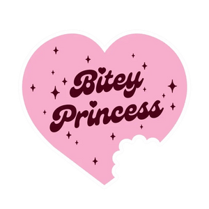 Bitey Princess Sticker (FREE SHIPPING)