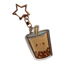 Load image into Gallery viewer, Bubble Tea Keychain