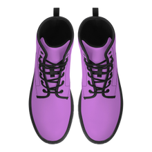 Load image into Gallery viewer, Purple Squad Vegan Leather Boots (FREE SHIPPING) - Rhonda World