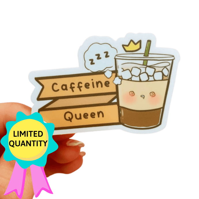 Caffeine Queen Sticker (FREE SHIPPING)