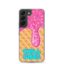 Load image into Gallery viewer, &quot;Chill Vibes&quot; Waffle Cone Phone Case (Samsung Galaxy S10/S10+/S10e/S20/S20 FE/S20 Plus/S20 Ultra/S21/S21 Plus/S21 Ultra/S22/S22 Plus/S22 Ultra)