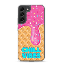 Load image into Gallery viewer, &quot;Chill Vibes&quot; Waffle Cone Phone Case (Samsung Galaxy S10/S10+/S10e/S20/S20 FE/S20 Plus/S20 Ultra/S21/S21 Plus/S21 Ultra/S22/S22 Plus/S22 Ultra)