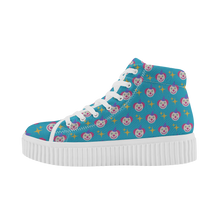 Load image into Gallery viewer, Sparkle Clown Women&#39;s High Top Platform Shoes (FREE SHIPPING) - Rhonda World