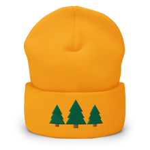 Load image into Gallery viewer, Pine Trees Embroidered Beanie - Rhonda World