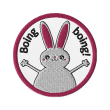 Load image into Gallery viewer, Boing Boing Bunny Embroidered Patch