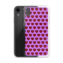 Load image into Gallery viewer, Purple Squad Hearts Phone Case (iPhone 7/7 Plus/8/8 Plus/X/XS/XS Max/XR/11/11 Pro/11 Pro Max/SE/12/12 Mini/12 Pro/12 Pro Max) - Rhonda World