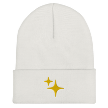 Load image into Gallery viewer, Yellow Sparkle Embroidered Beanie - Rhonda World