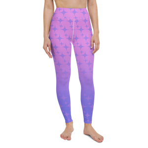 Purple Ghost Sparkle Women's Leggings - Rhonda World