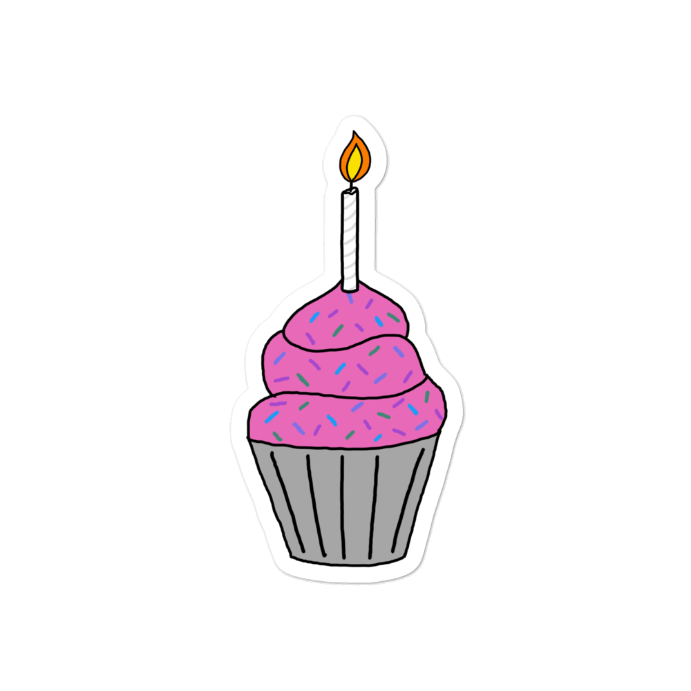 Birthday Cupcake 4