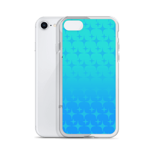 Blue Ghost Sparkle Phone Case (iPhone 6/6S/6 Plus/6S Plus/7/8/7 Plus/8 Plus/X/XS/XR/XS Max/11/11 Pro/11 Pro Max/SE)