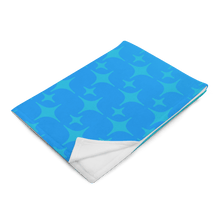 Load image into Gallery viewer, Blue Ghost Sparkle Throw Blanket