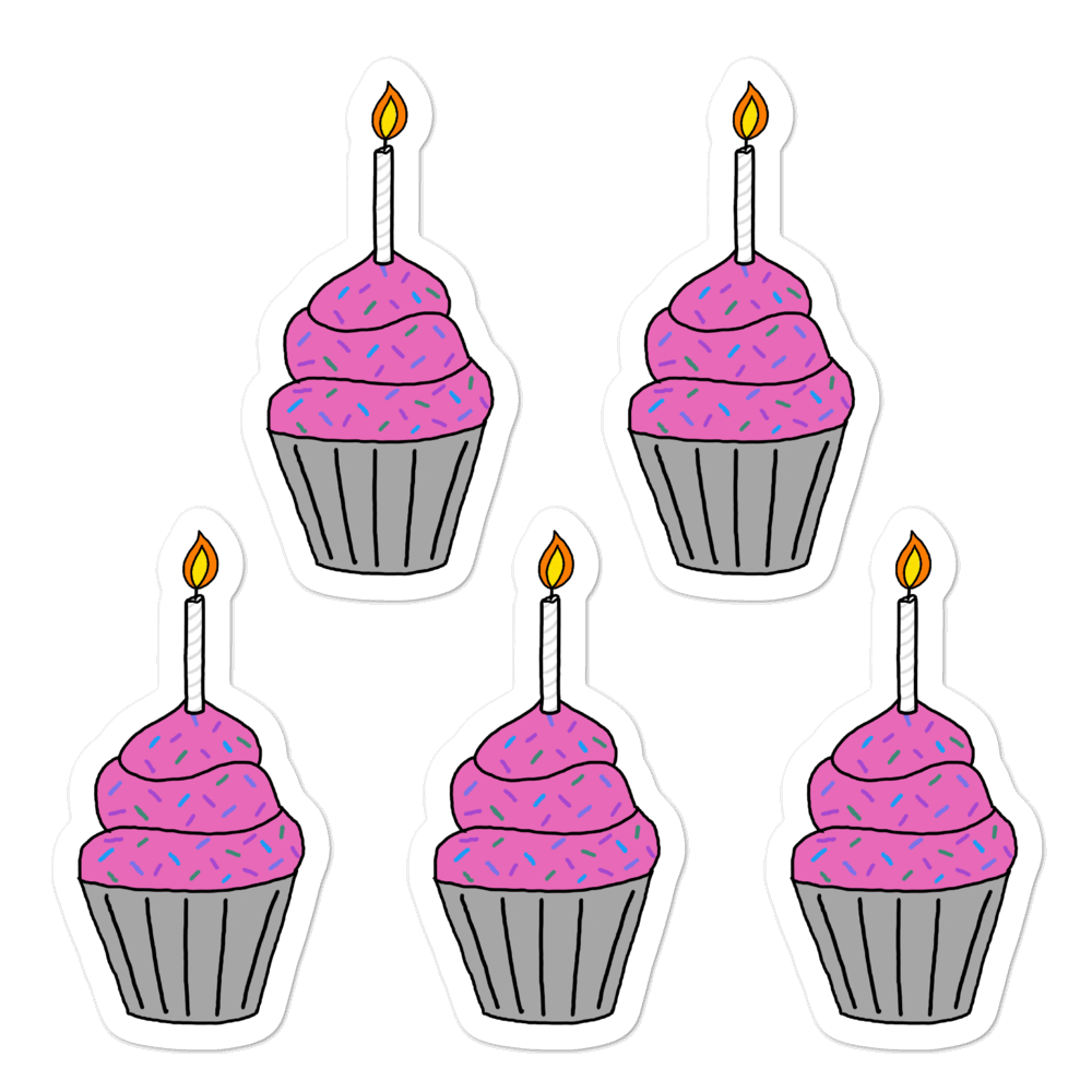 Birthday Cupcake 5.5